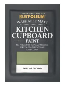 Rust-Oleum Washable Matt Finish Kitchen Cupboard Paint – Familiar Ground -Oleu Furniture Shop RRMRL SQ5 0000015721 FAMILIAR GROUND SLd2