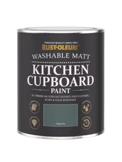 Rust-Oleum Kitchen Cupboard Paint Deep Sea 750ml
