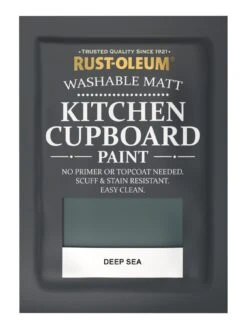 Rust-Oleum Kitchen Cupboard Paint Deep Sea 750ml -Oleu Furniture Shop RRMRU SQ5 0000005574 DEEP SEA SLd2