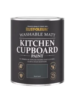 Rust-Oleum Kitchen Cupboard Paint - Black Sand 