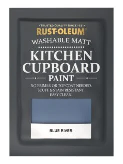 Rust-Oleum Washable Matt Finish Kitchen Cupboard Paint – Blue River -Oleu Furniture Shop RRMTH SQ5 0000015706 BLUE RIVER SLd2