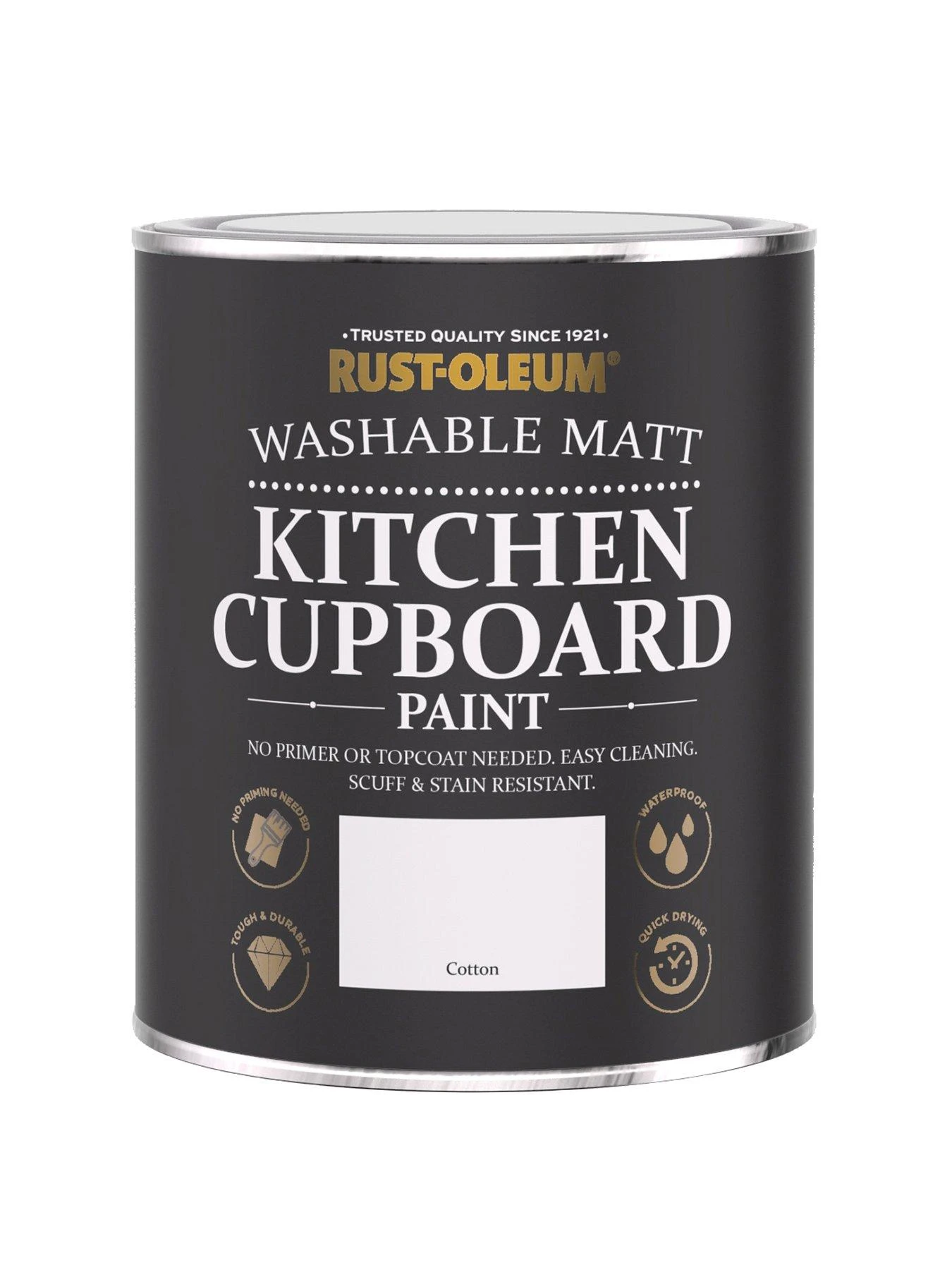 Rust-Oleum Kitchen Cupboard Paint - Cotton 3 Rust-Oleum Kitchen Cupboard Paint - Cotton