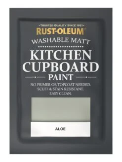 Rust-Oleum Washable Matt Finish Kitchen Cupboard Paint – Aloe -Oleu Furniture Shop RRMU4 SQ5 0000015392 ALOE SLd2