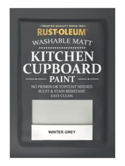 Rust-Oleum Kitchen Cupboard Paint Winter Grey 750ml 9 Rust-Oleum Kitchen Cupboard Paint Winter Grey 750ml -Oleu Furniture Shop RRMUD SQ5 0000015057 WINTER GREY SLd2
