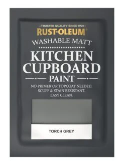 Rust-Oleum Kitchen Cupboard Paint Torch Grey 750ml -Oleu Furniture Shop RRMUG SQ5 0000015826 TORCH GREY SLd2