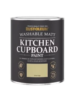 Rust-Oleum Kitchen Cupboard Paint In Silver Sage – 750 Ml Tin