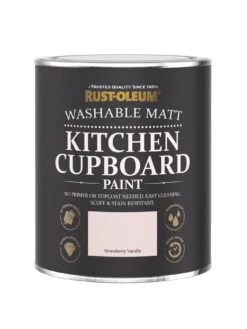 Rust-Oleum Kitchen Cupboard Paint In Strawberry Vanilla – 750 Ml Tin