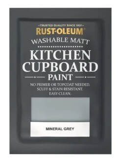 Rust-Oleum Kitchen Cupboard Paint Mineral Grey 750ml -Oleu Furniture Shop RRMVA SQ5 0000015147 MINERAL GREY SLd2