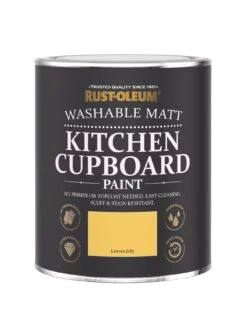 Rust-Oleum Kitchen Cupboard Paint In Lemon Jelly – 750 Ml Tin