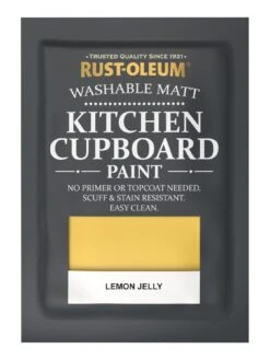 Rust-Oleum Kitchen Cupboard Paint In Lemon Jelly – 750 Ml Tin -Oleu Furniture Shop RRMW3 SQ5 0000015716 LEMON JELLY SLd2
