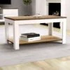 AVF Whitesands Brooke Coffee Table - White 1 AVF Whitesands Brooke Coffee Table - White -Oleu Furniture Shop RRQMQ SQ1 0000000013 WHITE RSr