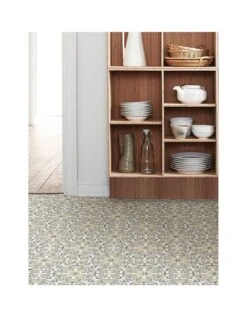 Floor Pops Pack Of 10 Antico Peel & Stick Floor Tiles