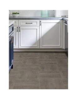 Floor Pops Pack Of 10 Ashwood Peel & Stick Floor Tiles