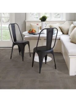 Floor Pops Pack Of 10 Ashwood Peel & Stick Floor Tiles -Oleu Furniture Shop RUAH7 SQ4 0000000088 NO COLOR SLd2