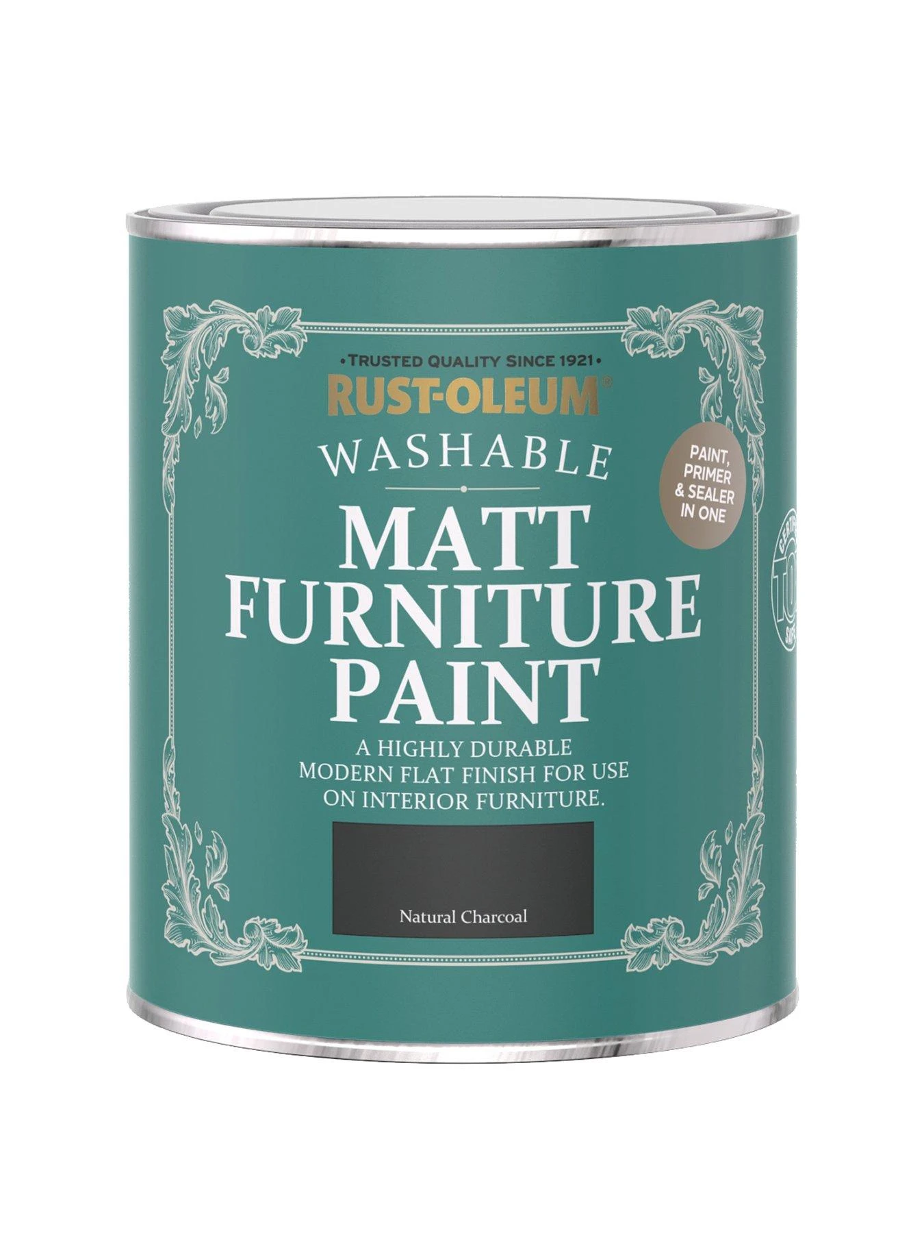 Rust-Oleum Matt Finish 750 Ml Furniture Paint – Natural Charcoal 3 Rust-Oleum Matt Finish 750 Ml Furniture Paint – Natural Charcoal