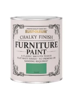 Rust-Oleum Chalky Furniture Paint Emerald 750ml