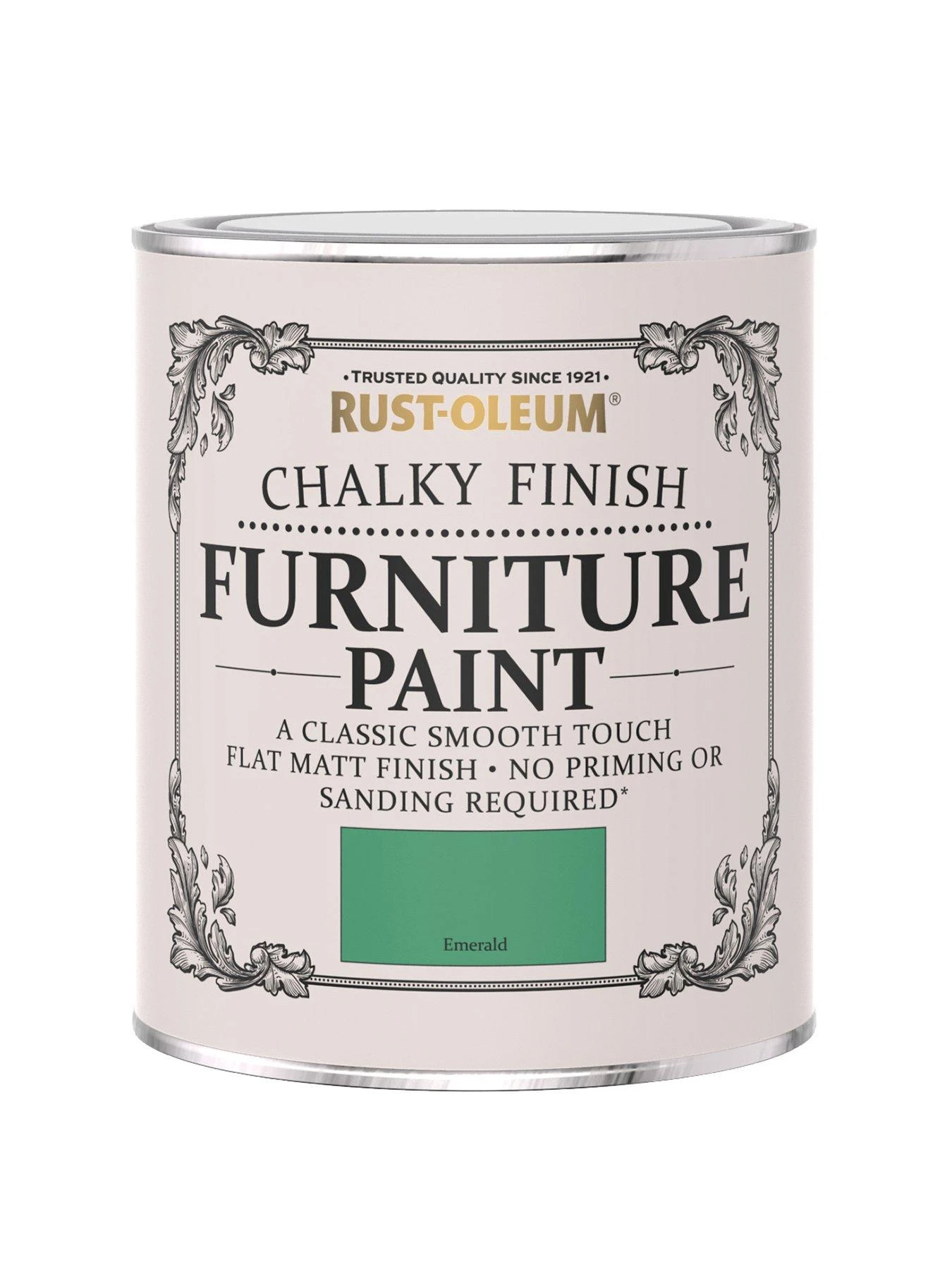 Rust-Oleum Chalky Furniture Paint Emerald 750ml 3 Rust-Oleum Chalky Furniture Paint Emerald 750ml