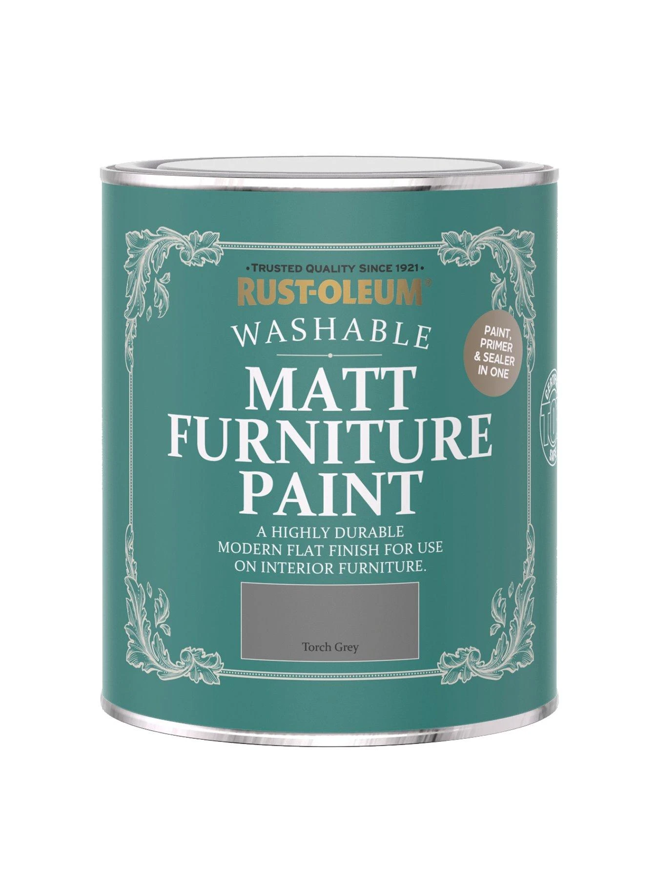 Rust-Oleum Matt Finish 750 Ml Furniture Paint – Torch Grey 3 Rust-Oleum Matt Finish 750 Ml Furniture Paint – Torch Grey