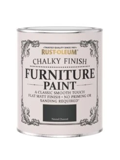 Rust-Oleum Chalky Furniture Paint Natural Charcoal 750ml