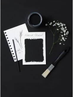 Rust-Oleum Chalky Furniture Paint Natural Charcoal 750ml -Oleu Furniture Shop RUNK6 SQ4 0000015402 NATURAL CHARCOAL SLd1