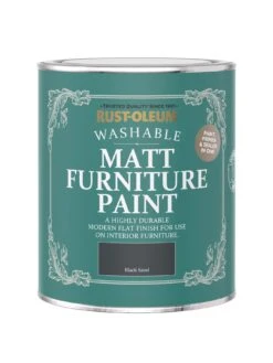 Rust-Oleum Matt Finish 750 Ml Furniture Paint – Black Sand