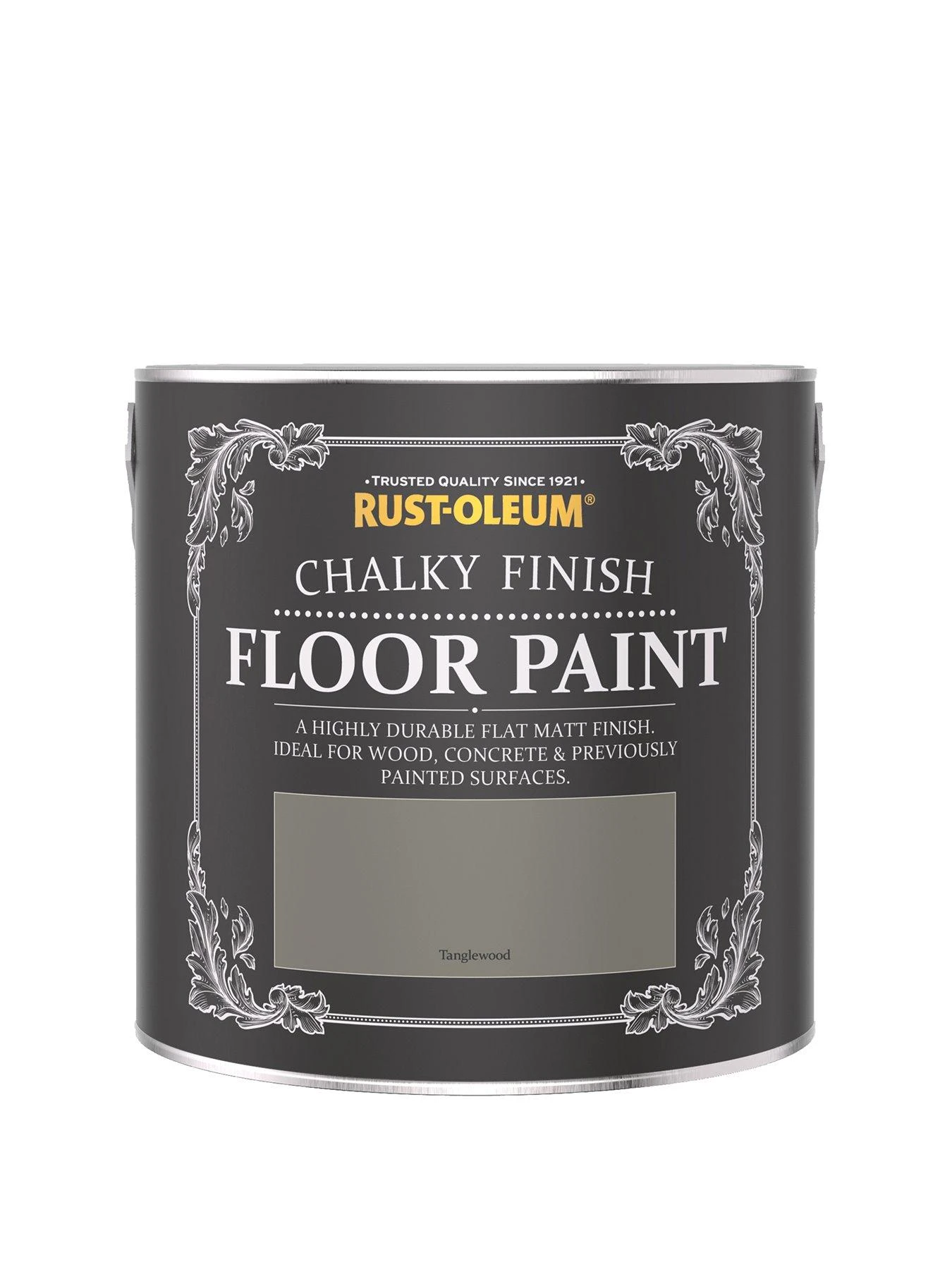 Rust-Oleum Chalky Floor Paint Tanglewood 2.5l 3 Rust-Oleum Chalky Floor Paint Tanglewood 2.5l