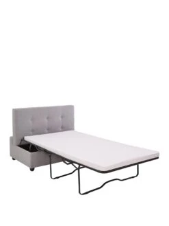 Very Home Linden Ottoman Bed In Box -Oleu Furniture Shop RUXX4 SQ3 0000000215 LIGHT GREY SLa
