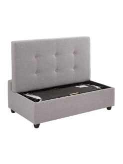 Very Home Linden Ottoman Bed In Box -Oleu Furniture Shop RUXX4 SQ4 0000000215 LIGHT GREY SLd