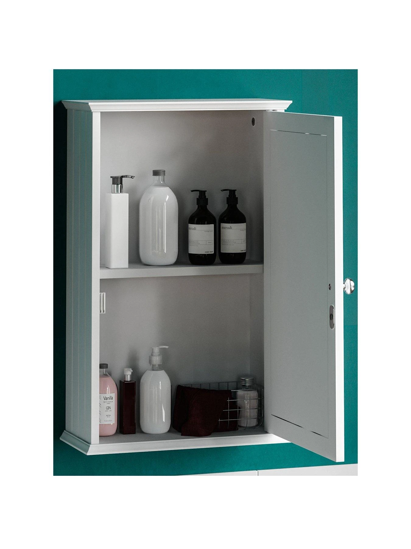 Bath Vida Priano 1 Door Mirrored Wall Cabinet 5 Bath Vida Priano 1 Door Mirrored Wall Cabinet - Image 3