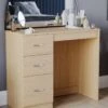 Vida Designs Riano Dressing Table - Pine