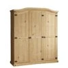 Vida Designs Corona 3 Door Wardrobe 1 Vida Designs Corona 3 Door Wardrobe -Oleu Furniture Shop RVKDW SQ1 0000000006 OAK SLf