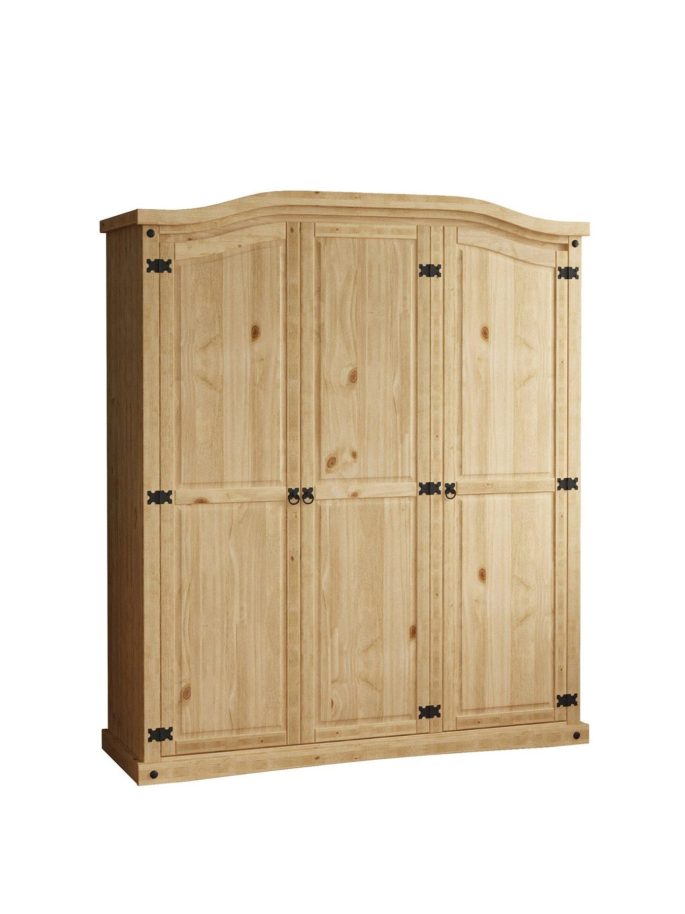 Vida Designs Corona 3 Door Wardrobe 3 Vida Designs Corona 3 Door Wardrobe