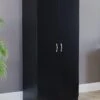 Vida Designs Riano 2 Door Wardrobe - Black 2 Vida Designs Riano 2 Door Wardrobe - Black -Oleu Furniture Shop RVKDX SQ1 0000000004 BLACK RSr