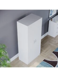 Vida Designs Riano 2 Door Wardrobe - White -Oleu Furniture Shop RVKDY SQ4 0000000013 WHITE SLd