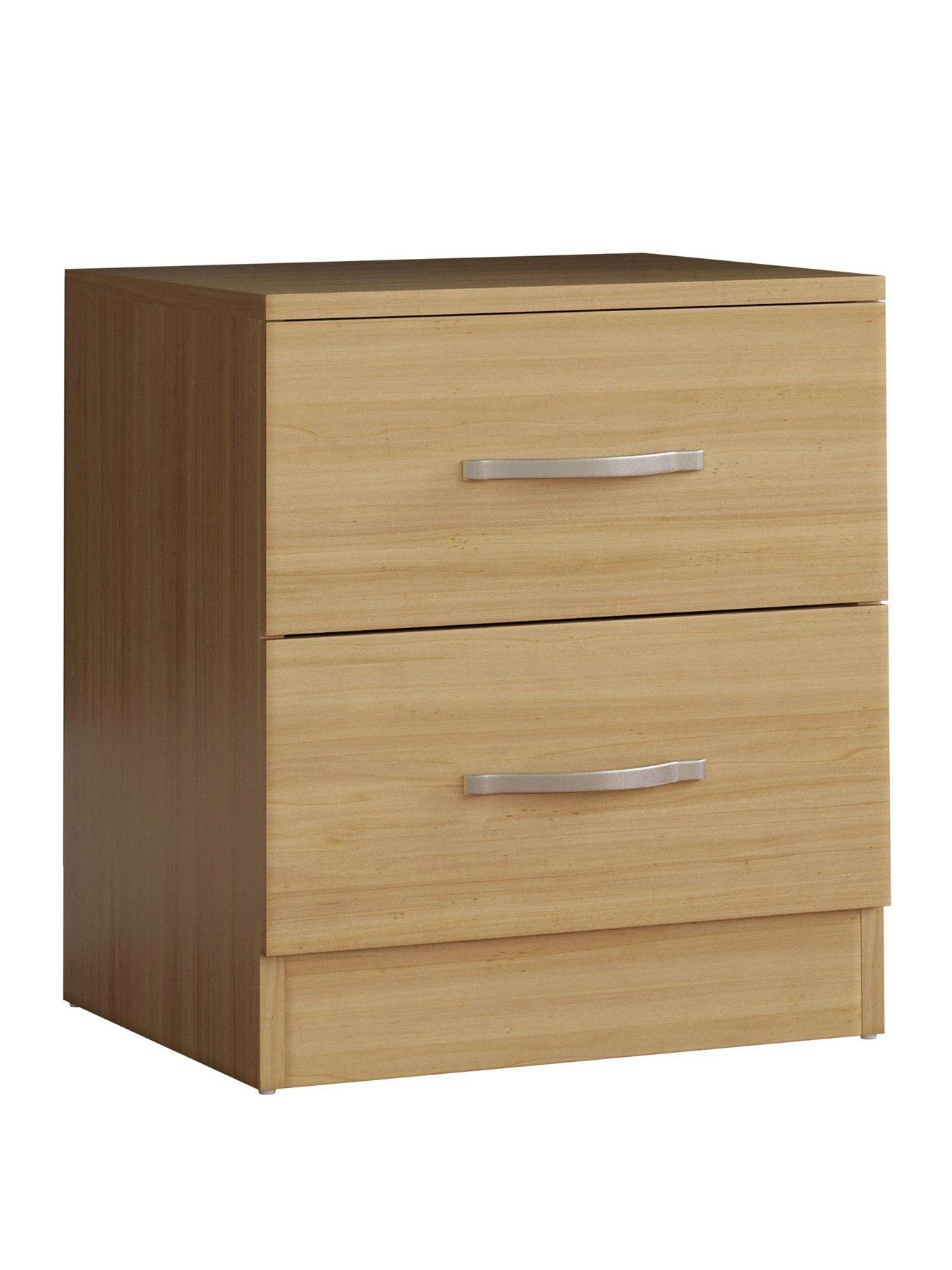 Vida Designs Riano Compact 2 Drawer Bedside Chest - Pine 4 Vida Designs Riano Compact 2 Drawer Bedside Chest - Pine - Image 2