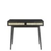 Very Home Torri Cane Console Desk - Black -Oleu Furniture Shop RVQN7 SQ1 0000000004 BLACK SLf