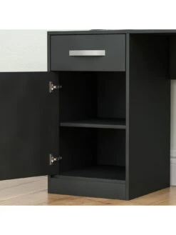 Vida Designs Hudson Computer Desk - Black 9 Vida Designs Hudson Computer Desk - Black -Oleu Furniture Shop RVUL3 SQ5 0000000004 BLACK SLd1