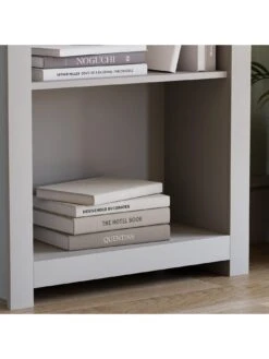 Vida Designs Arlington 5 Tier Bookcase - Grey 13 Vida Designs Arlington 5 Tier Bookcase - Grey -Oleu Furniture Shop RWQXJ SQ5 0000000005 GREY SLd1