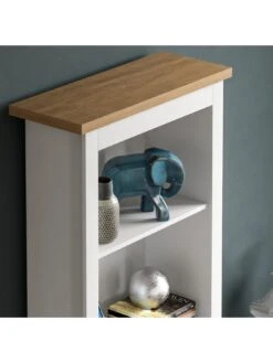 Vida Designs Arlington 5 Tier Bookcase - White -Oleu Furniture Shop RWQXL SQ6 0000000013 WHITE SLd2