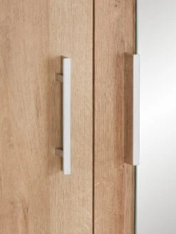 Everyday Panama 3 Door, 4 Drawer Combi Wardrobe - FSC® Certified -Oleu Furniture Shop T3XDE SQ6 0000000006 OAK SLd2