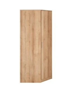 Everyday Panama Corner Wardrobe - FSC® Certified -Oleu Furniture Shop T3XMX SQ3 0000000006 OAK SLa