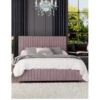 Laurence Llewelyn-Bowen Estella Ottoman King Bed 1 Laurence Llewelyn-Bowen Estella Ottoman King Bed -Oleu Furniture Shop T4QEJ SQ1 0000000591 BLUSH SLa