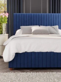 Laurence Llewelyn-Bowen Estella Ottoman Single Bed -Oleu Furniture Shop T4QEL SQ3 0000000048 NAVY SLd