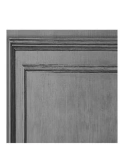 Fresco Wood Panel Grey Wallpaper -Oleu Furniture Shop T79AF SQ2 0000000005 GREY SLf