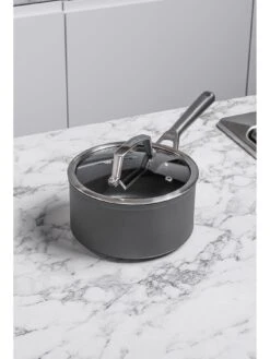 NINJA Foodi ZEROSTICK 3 Piece Pan Set - 16cm, 18cm And 20cm Saucepans, non Stick - C33000UK -Oleu Furniture Shop T9HPA SQ5 0000000005 GREY SLd3