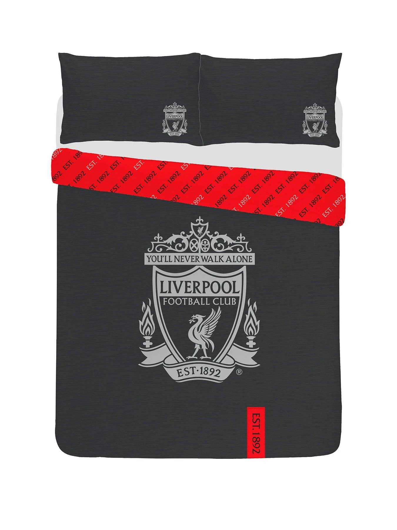 Liverpool FC Liverpool Est.1892 Duvet Set - Multi 4 Liverpool FC Liverpool Est.1892 Duvet Set - Multi - Image 2