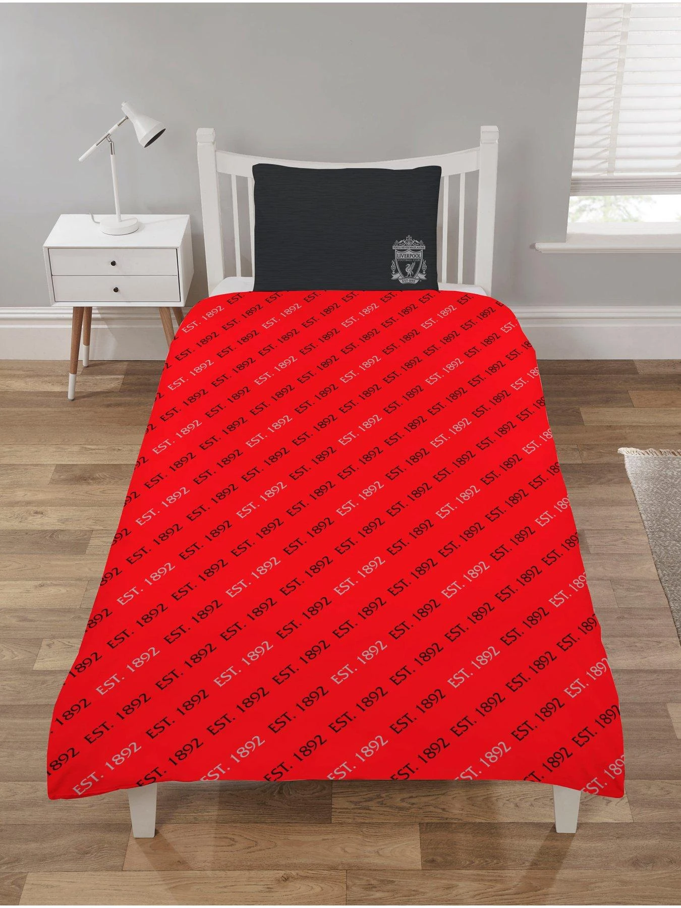 Liverpool FC Liverpool Est.1892 Duvet Set - Multi 7 Liverpool FC Liverpool Est.1892 Duvet Set - Multi - Image 5
