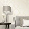 Fine D??cor Fine Decor Quartz Damask Gold Glitter Wallpaper