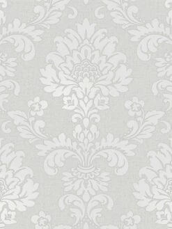 Fine Décor Fine Decor Quartz Damask Silver Glitter Wallpaper -Oleu Furniture Shop TC4WE SQ3 0000000099 N A SLd