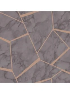 Fine D??cor Fine Decor Marblesque Fractal Charcoal Metallic Wallpaper -Oleu Furniture Shop TC4XC SQ3 0000000099 N A SLd1